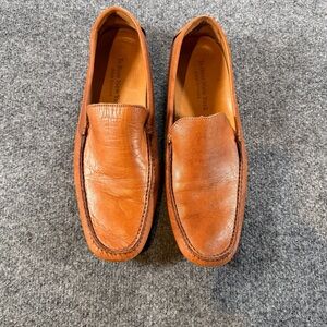 To Boot New York Adam Derrick Loafers Mens Size 11.5 Brown Leather Driving Shoes